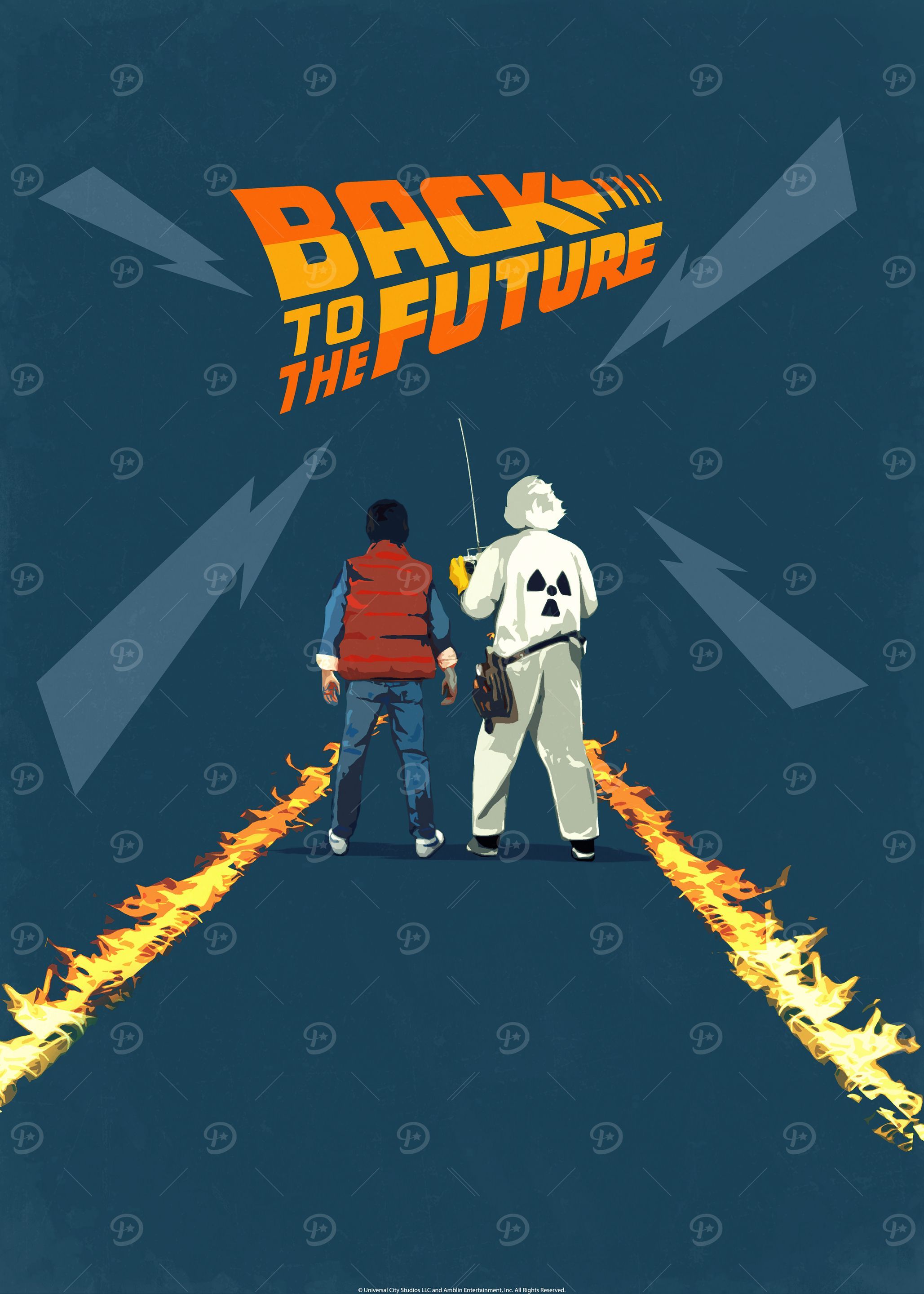 2057x2880 Back to the future Posters Online Unique Metal Prints, Picture, Paintings