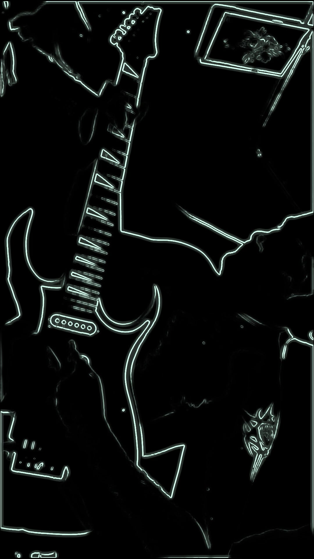 1080x1920 Upside down cover of Marty Friedman`s Realm of the senses