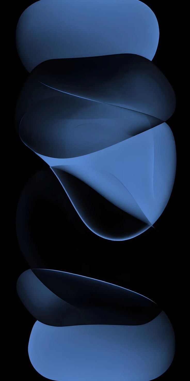 736x1472 Dark wallpaper with blue highlight. Blue and black aesthetic wallpaper, iPhone 16 pro minimalist wallpaper