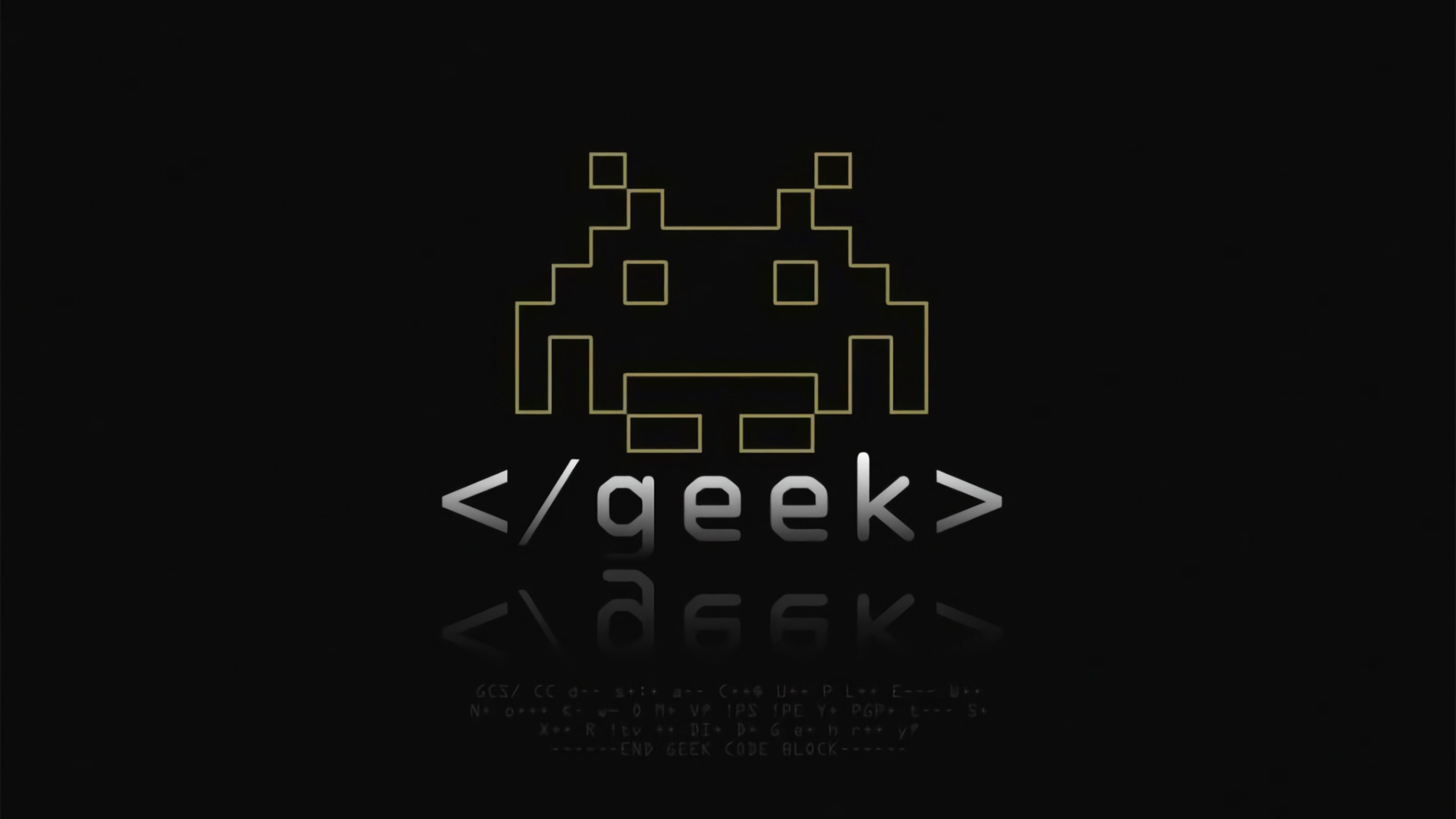 3840x2160 Geek Wallpaper