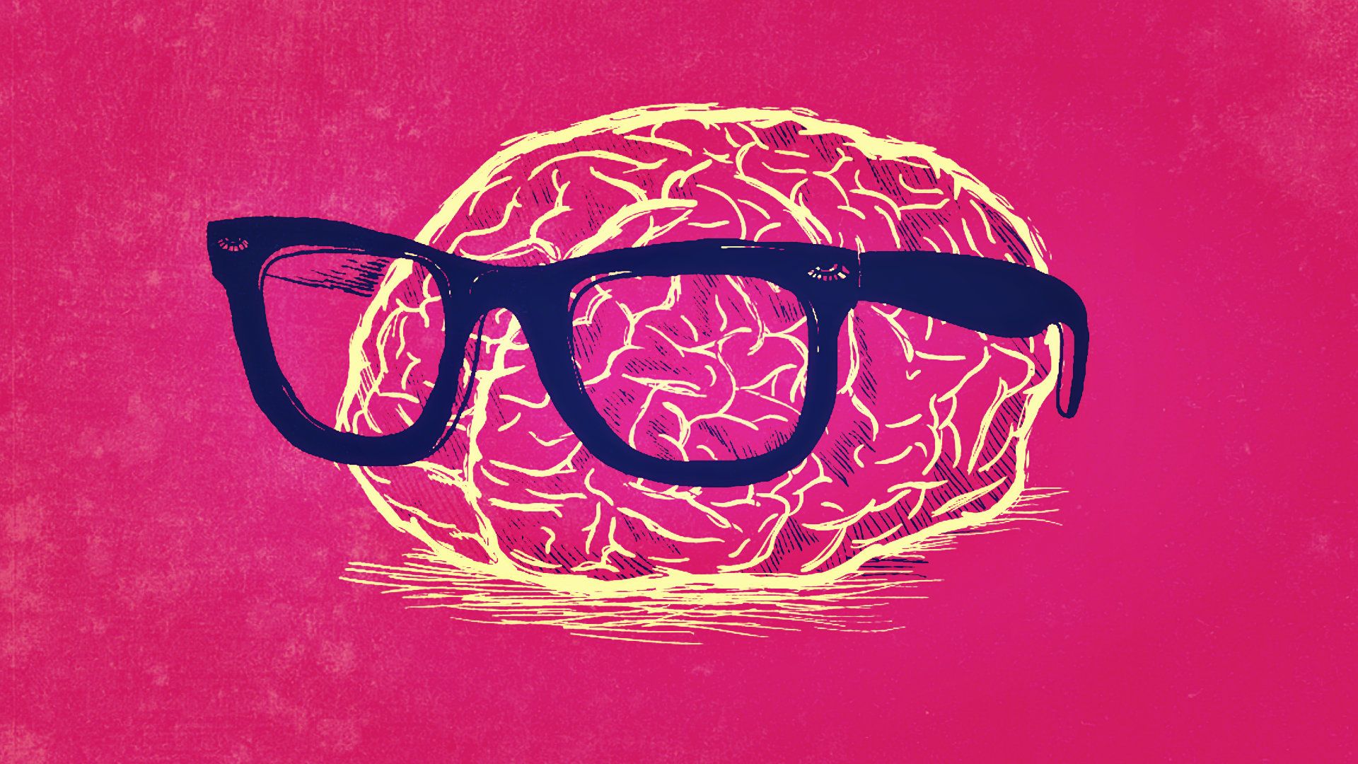 1920x1080 Desktop wallpaper: Brain, Nerd, Humor, Geek 4K free download for PC. 663489