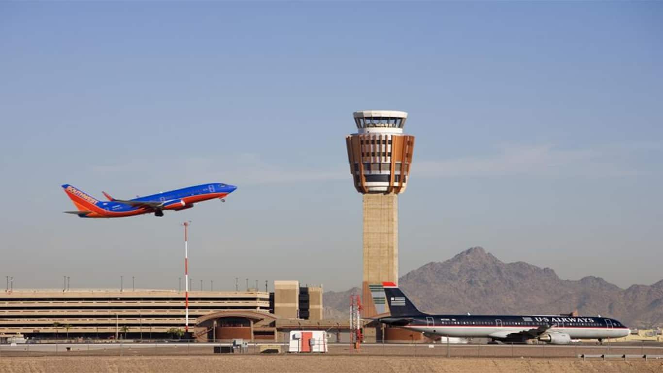 1366x768 Phoenix Sky Harbor International Airport FAA Tower