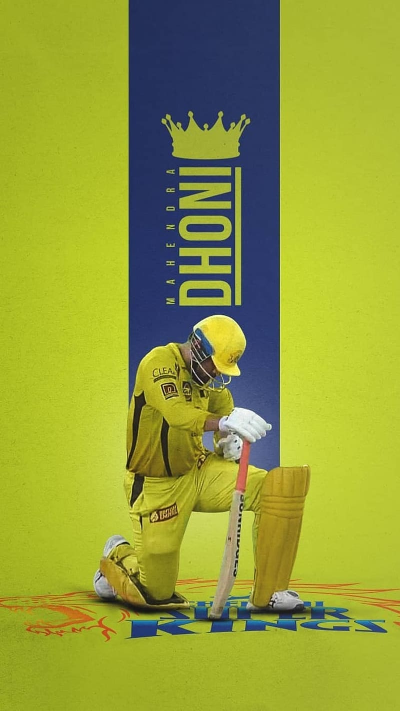 800x1423 Ms Dhoni On His Knees, ms dhoni, knees, csk, captain, mahi, legend, thala dhoni, HD phone wallpaper
