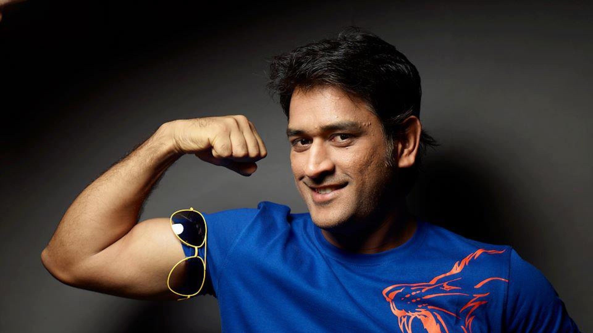 1920x1080 MS Dhoni Background Wallpaper 22512