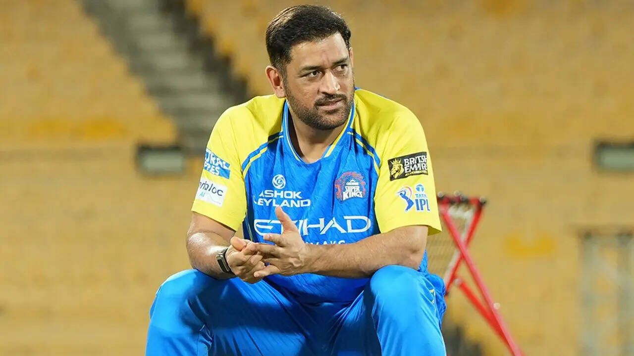 1280x720 IPL 2026: MS Dhoni ruled out for 2 weeks; Chennai Super Kings suffer massive blow. Cricket News Times of India