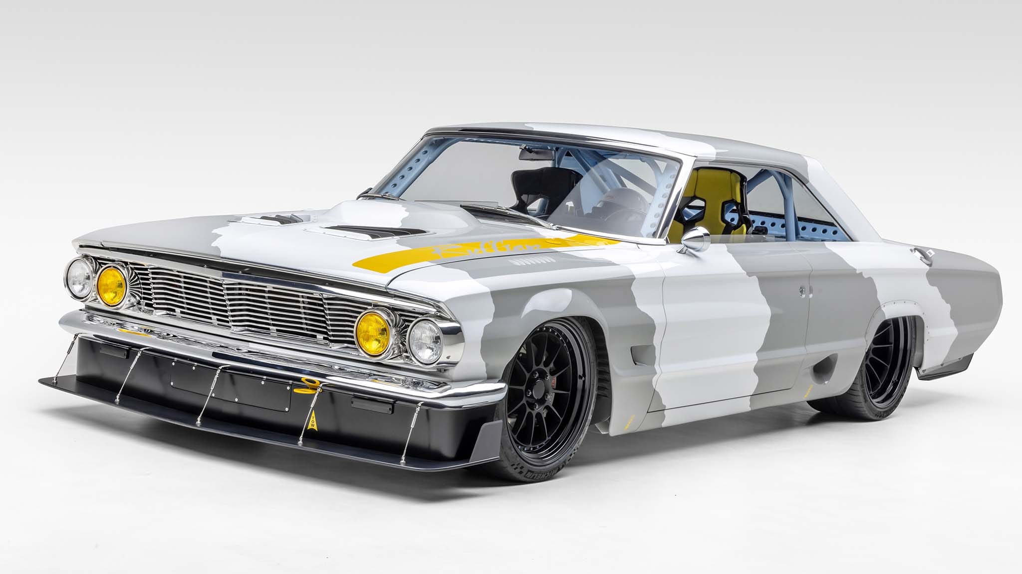2048x1152 Ford Galaxie 500: Ruffian Cars Custom Builds A Pro Touring, Shelby Powered Rocket