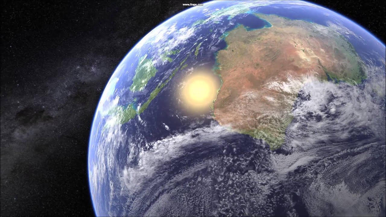 1280x720 16K Planet Earth Shader for Unity 3D Demo