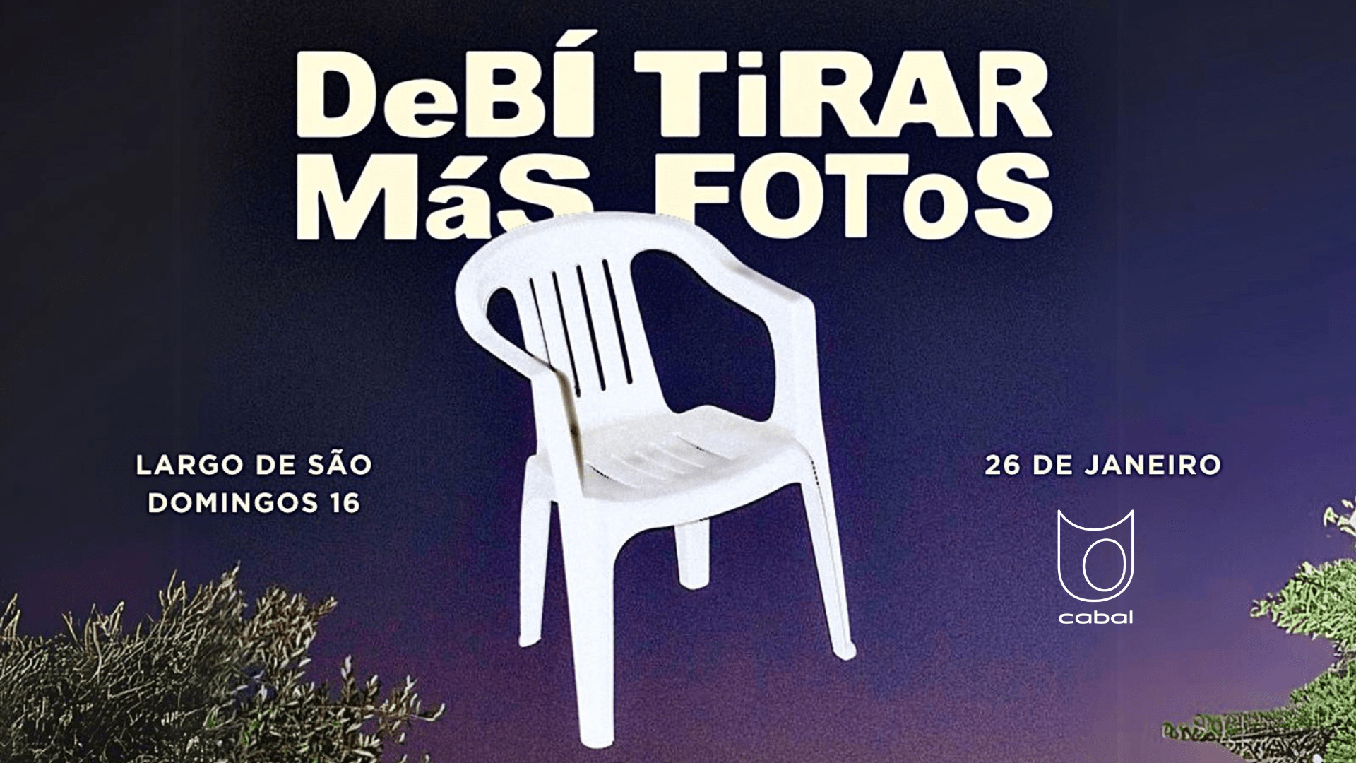1920x1080 Debí Tirar Más Fotos Listening Party, Lisboa · Shotgun Tickets