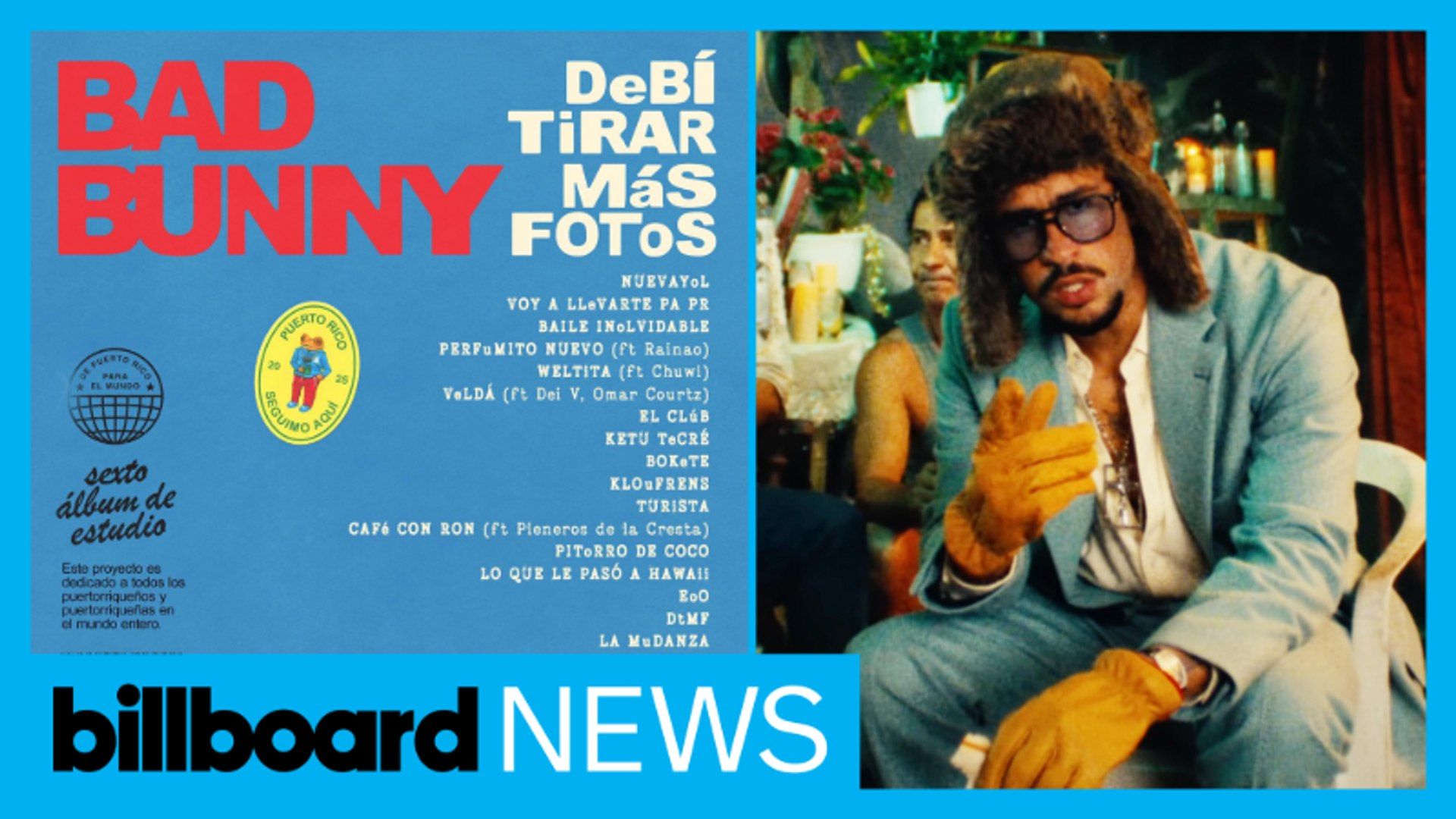 1920x1080 Bad Bunny’s Surprise With ‘DeBÍ TiRAR MáS FOToS’. Music You Should Know