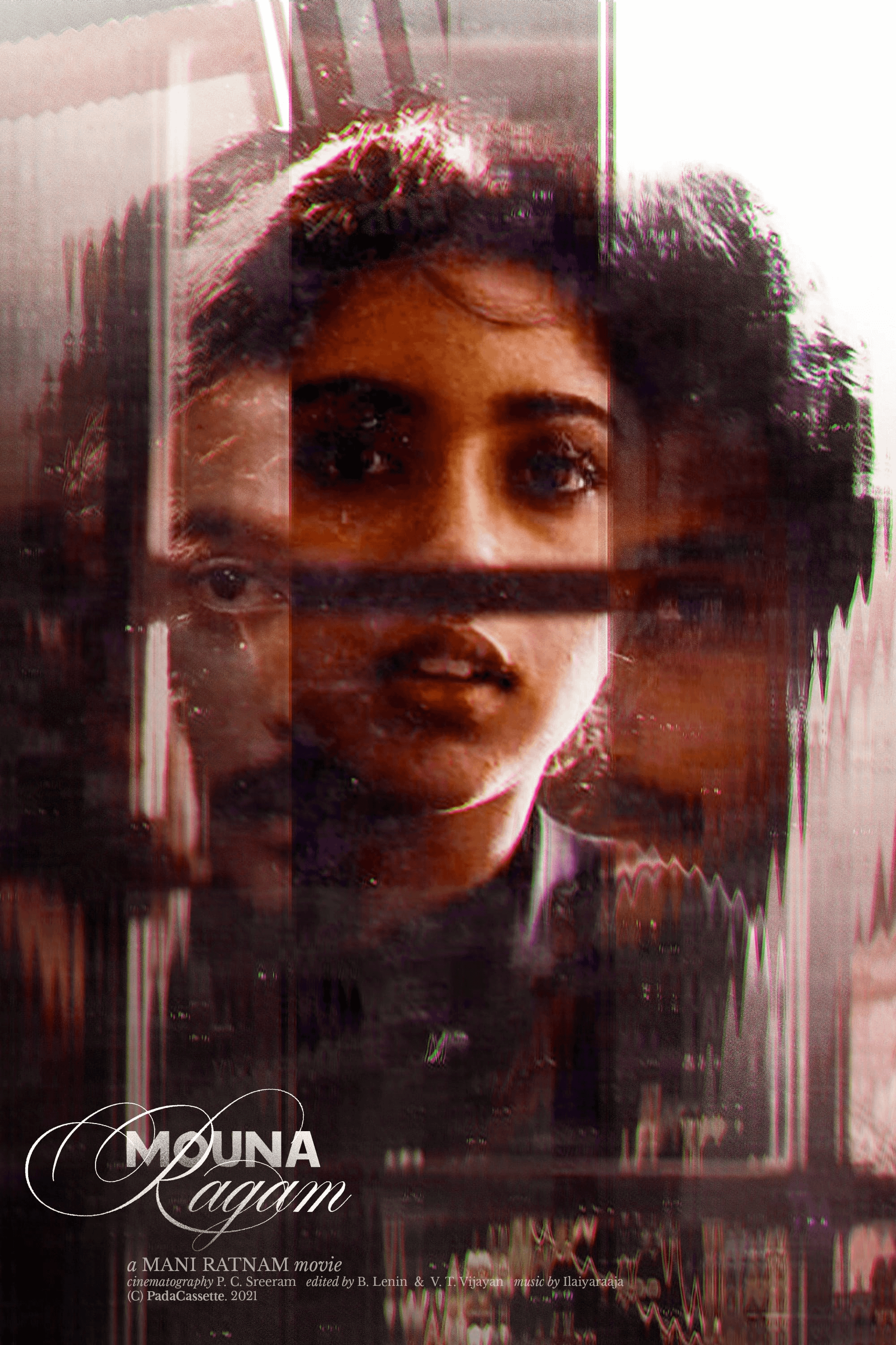 2000x3000 Came Across This Absolute Stunning Fan Made Poster For Mouna Ragam (1986) When Searching For Its English Poster