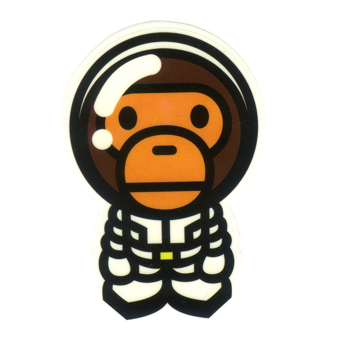 1111x1111 Baby Milo Astronaut, Height 7 cm, decal sticker