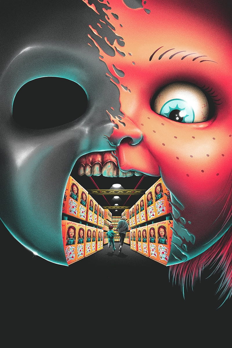800x1200 HD chucky horror wallpaper