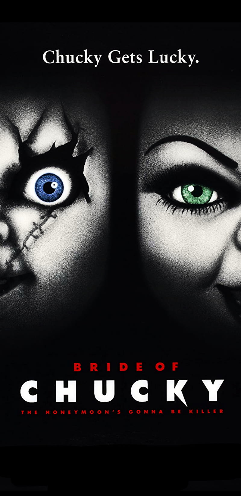 800x1644 Bride Of Chucky, childs play, chucky, horror, tiffany, HD phone wallpaper