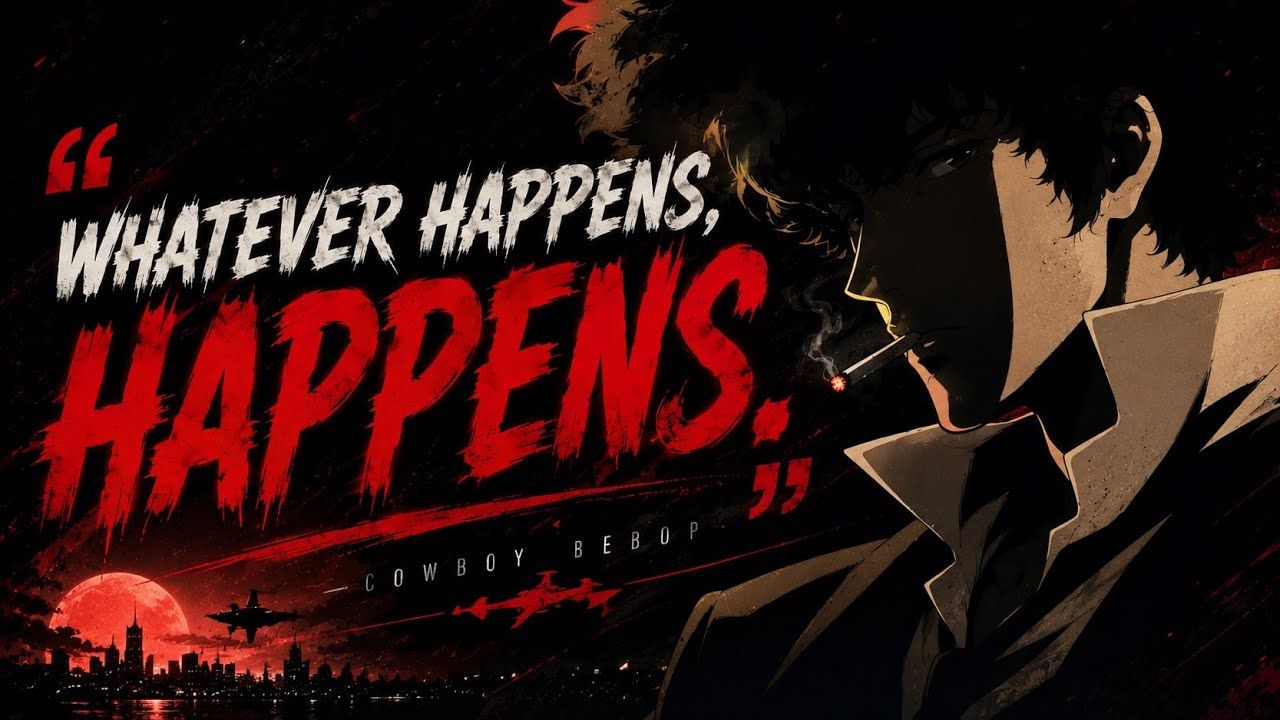 1280x720 COWBOY BEBOP BEST SPEECH BEST QUOTE. [ ENGLISH DUB ][Spike Spiegel Speech]