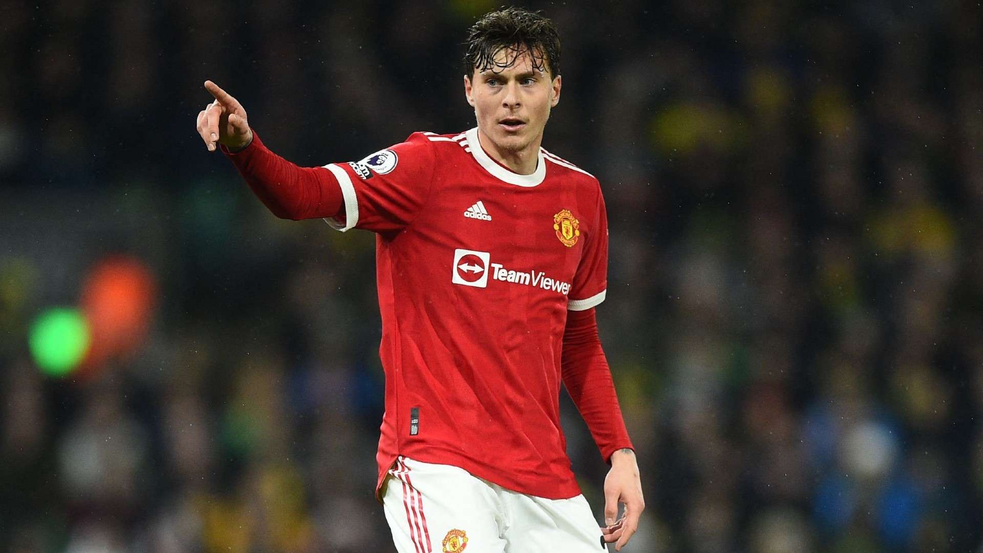 1920x1080 What happened to Victor Lindelof? Man Utd deliver update after seeing defender 'struggling to breathe' at Norwich. Goal.com English Qatar