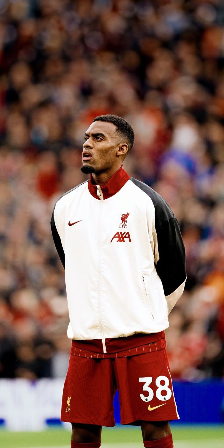 736x1472 Ryan gravenberch wallpaper. Liverpool fc wallpaper Soccer, Midfield