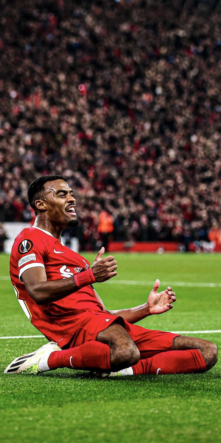 736x1472 Dark liverpool. Gravenberch wallpaper, Ryan gravenberch, Footballers