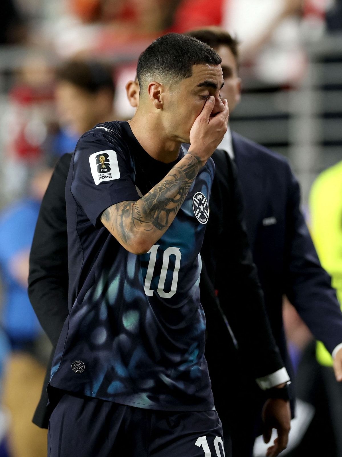 1200x1599 Paraguay's Miguel Almiron Becomes First Ever Player To Be Red Carded At FIFA World Cup For Covering His Mouth