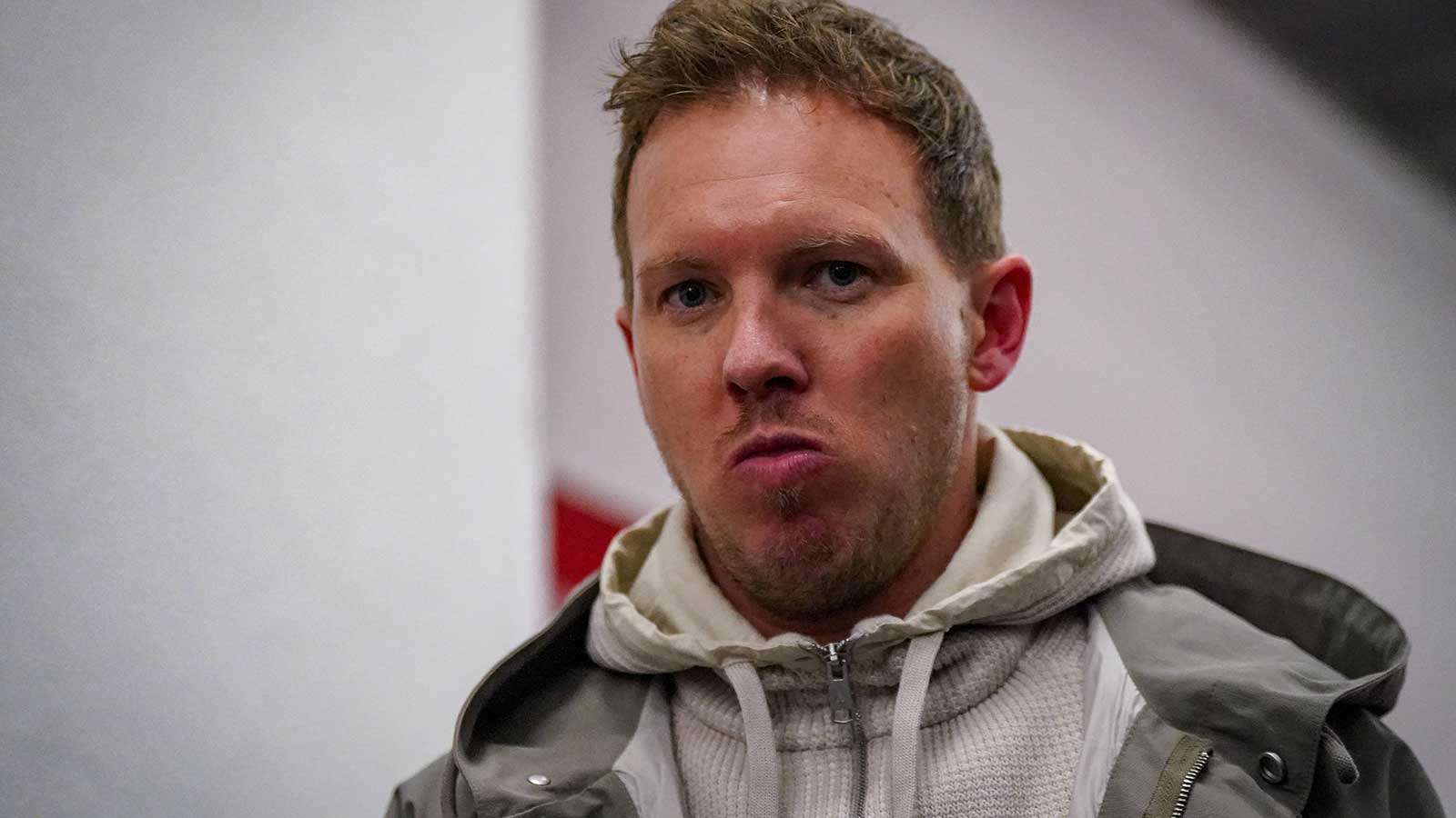 1600x900 The hobby of psychologists who aren't in office! Julian Nagelsmann defends surprising transfer decision. Goal.com US