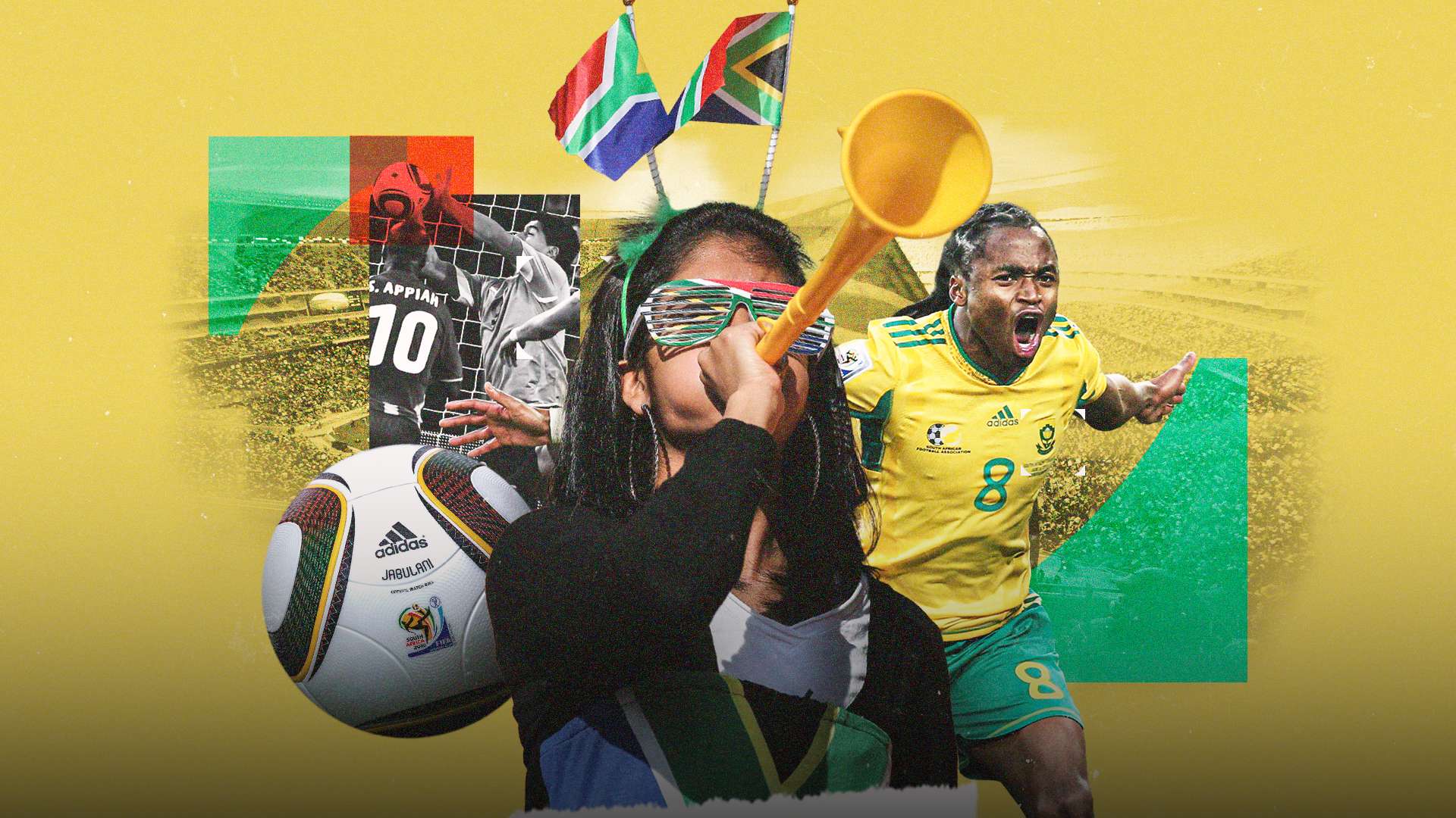 1920x1080 ICONS: How Vuvuzelas, the Jabulani and the other 'Hand of God' dogged the controversial 2010 World Cup. Goal.com US