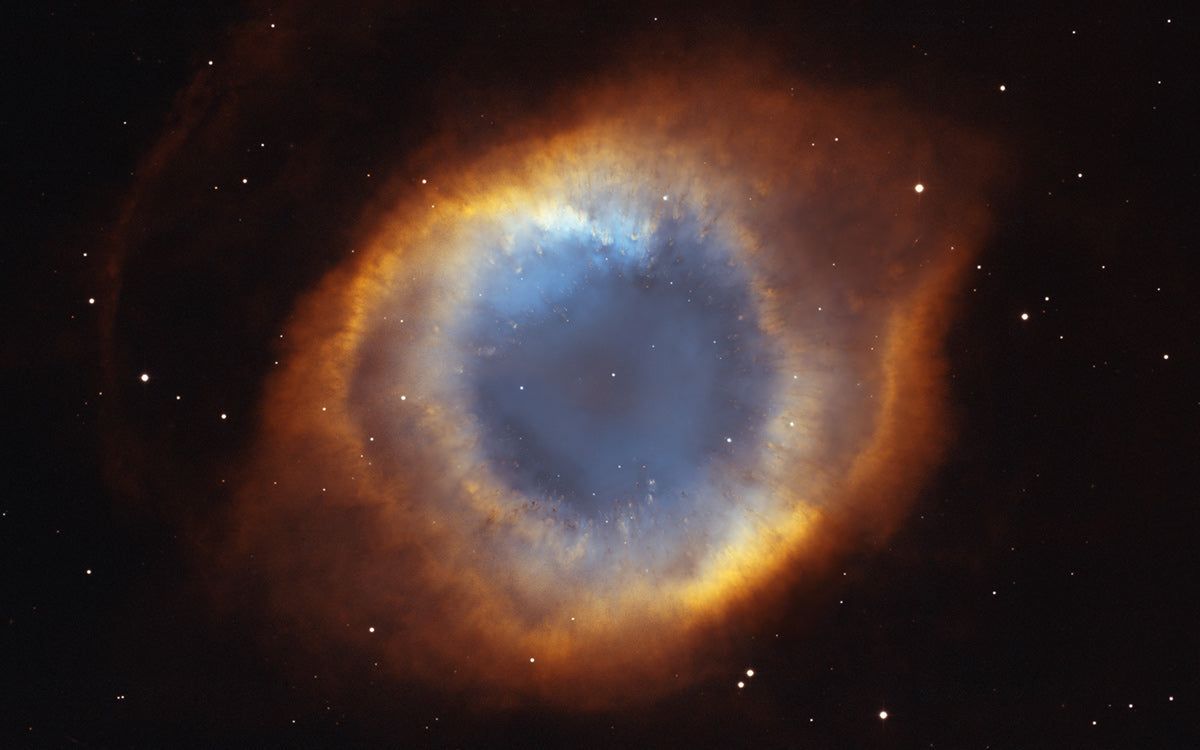 1200x750 Mystical Cosmic Eye Space Mural Wallpaper