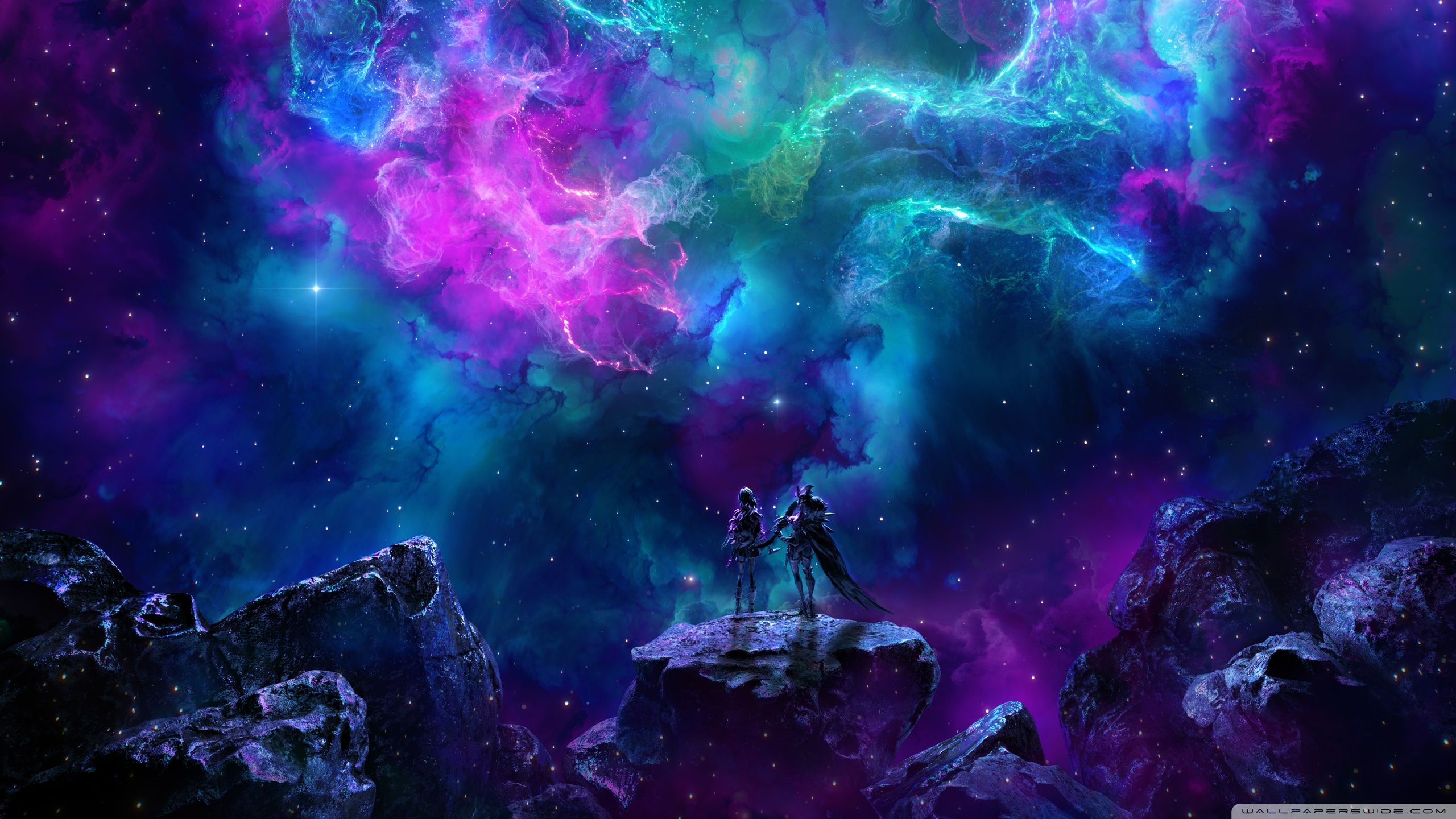 2560x1440 Cosmic Art 4K UHD Wallpaper for UltraHD Desktop and TV : Widescreen and UltraWide Display : Dual Monitor : Smartphone and Tablet Devices