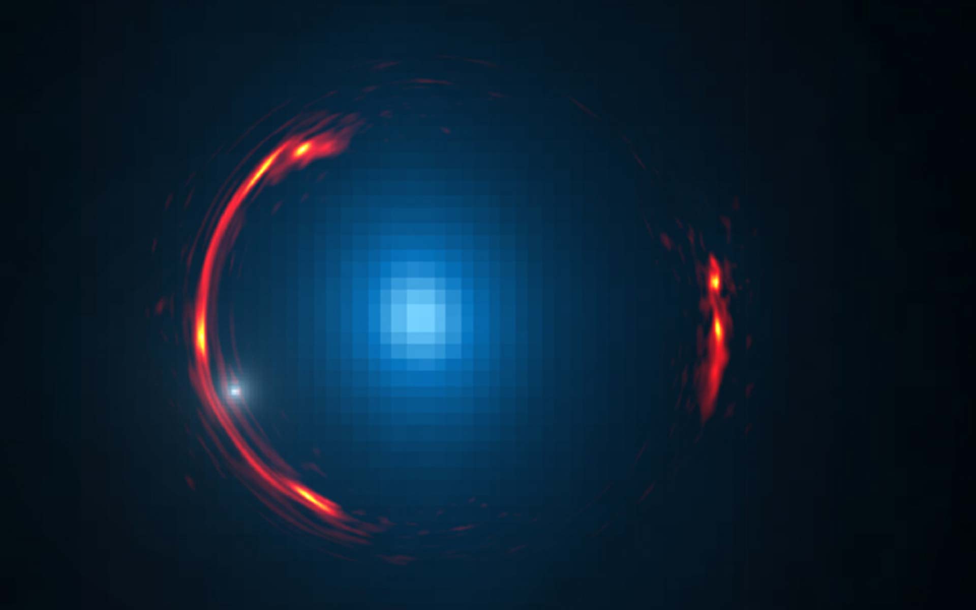 1920x1200 An Intriguing Cosmic Distortion Wallpaper