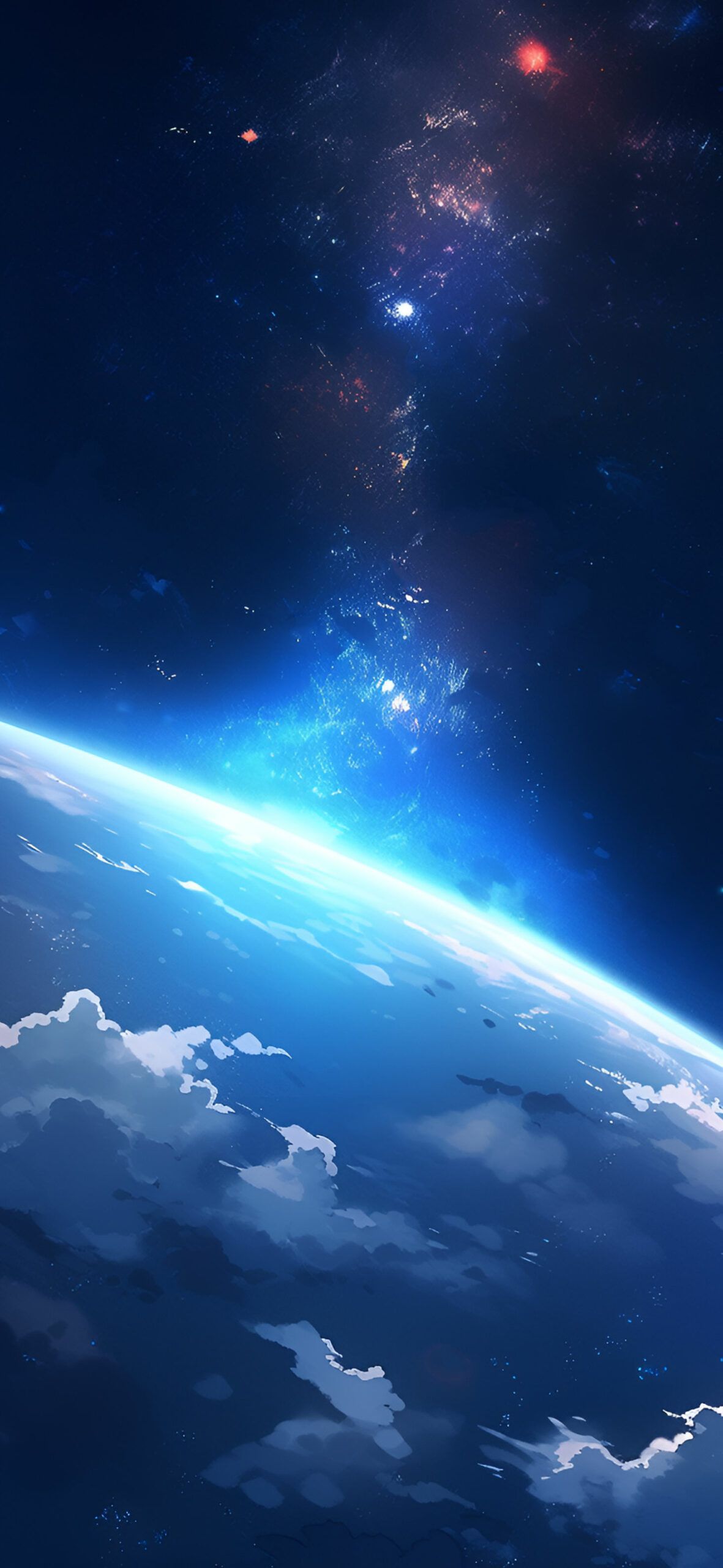 1181x2560 Incredibly Captivating Cosmic Wallpaper Wallpaper iPhone