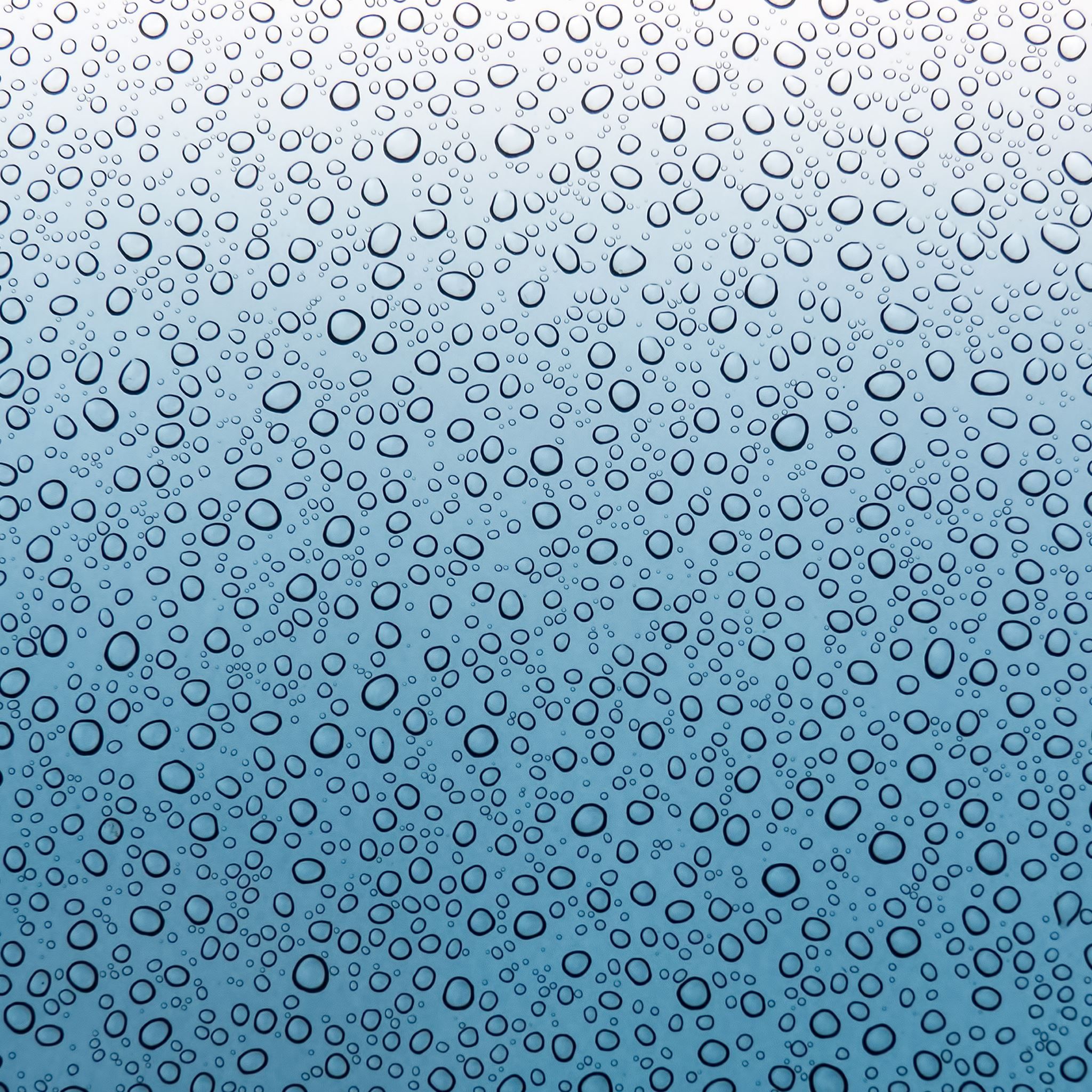 2048x2048 Water drops iPad Air Wallpaper Free Download
