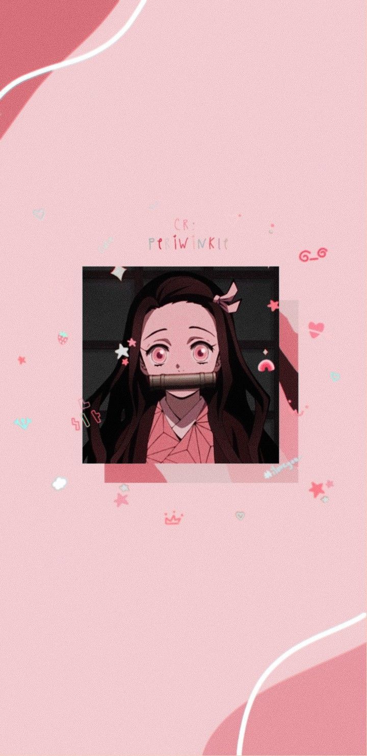 720x1480 nezuko wallpaper