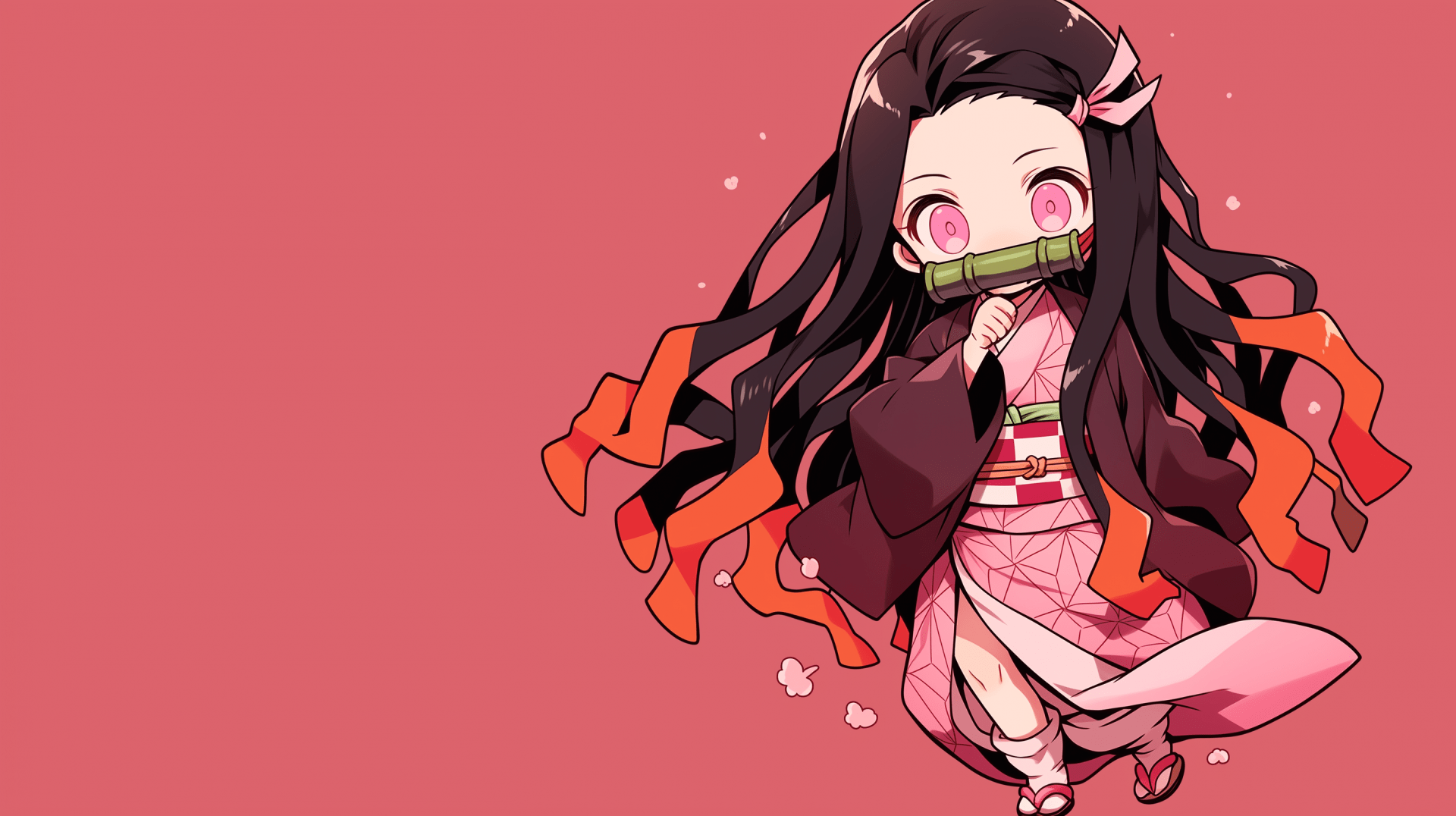 1920x1076 Nezuko Kamado Cute HD Wallpaper Slayer Background