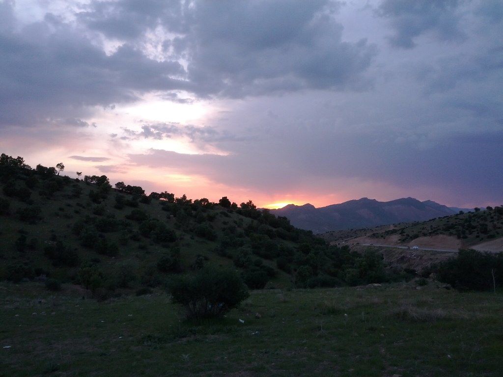 1024x768 Sunset. duhok Sunset. mohamed AL Rhmani