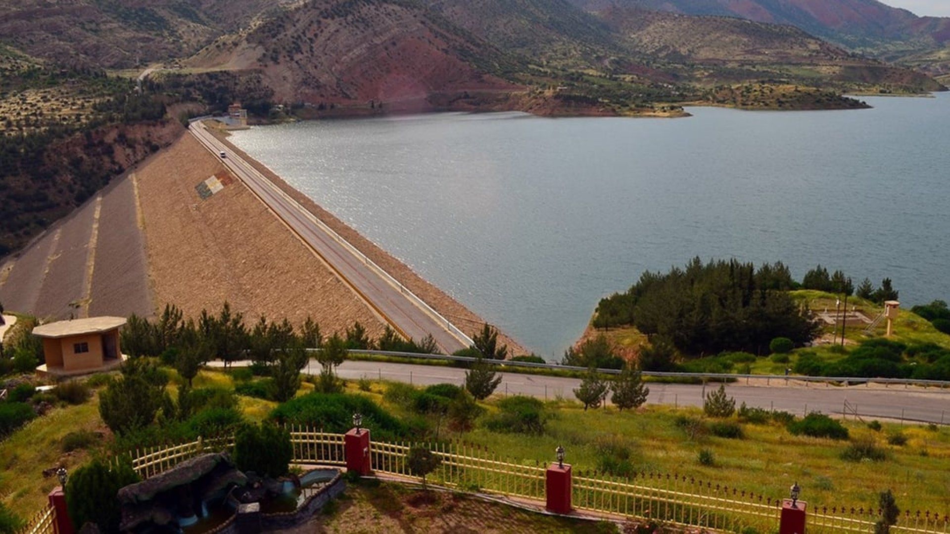 1920x1080 Duhok dam water levels increase