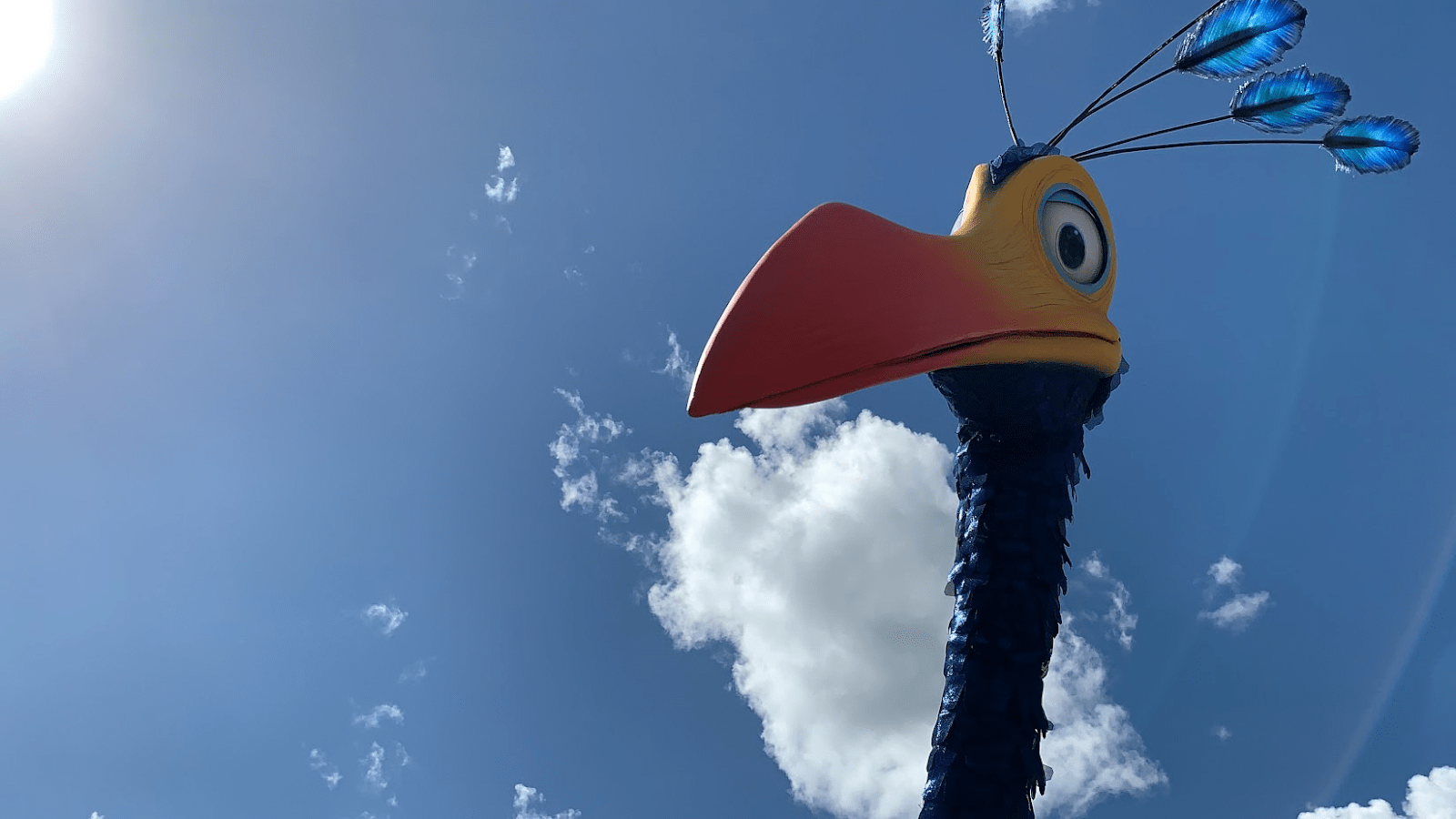 1600x900 Kevin from “Up” Now Roaming Disney's Animal Kingdom