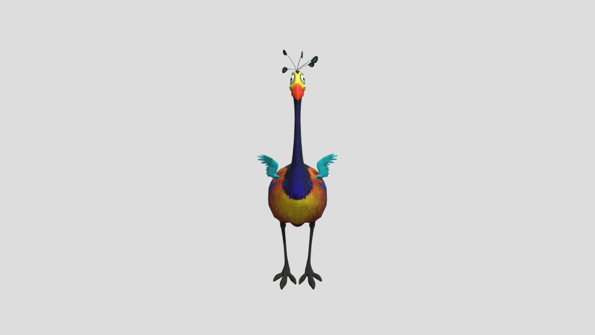 1920x1080 Disney Magic Kingdoms Kevin Free 3D model by super epic creator [b73519b]