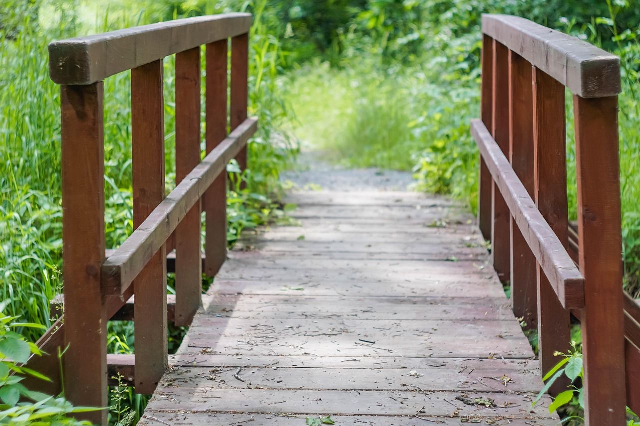 1280x853 Footbridge Bridge Wooden