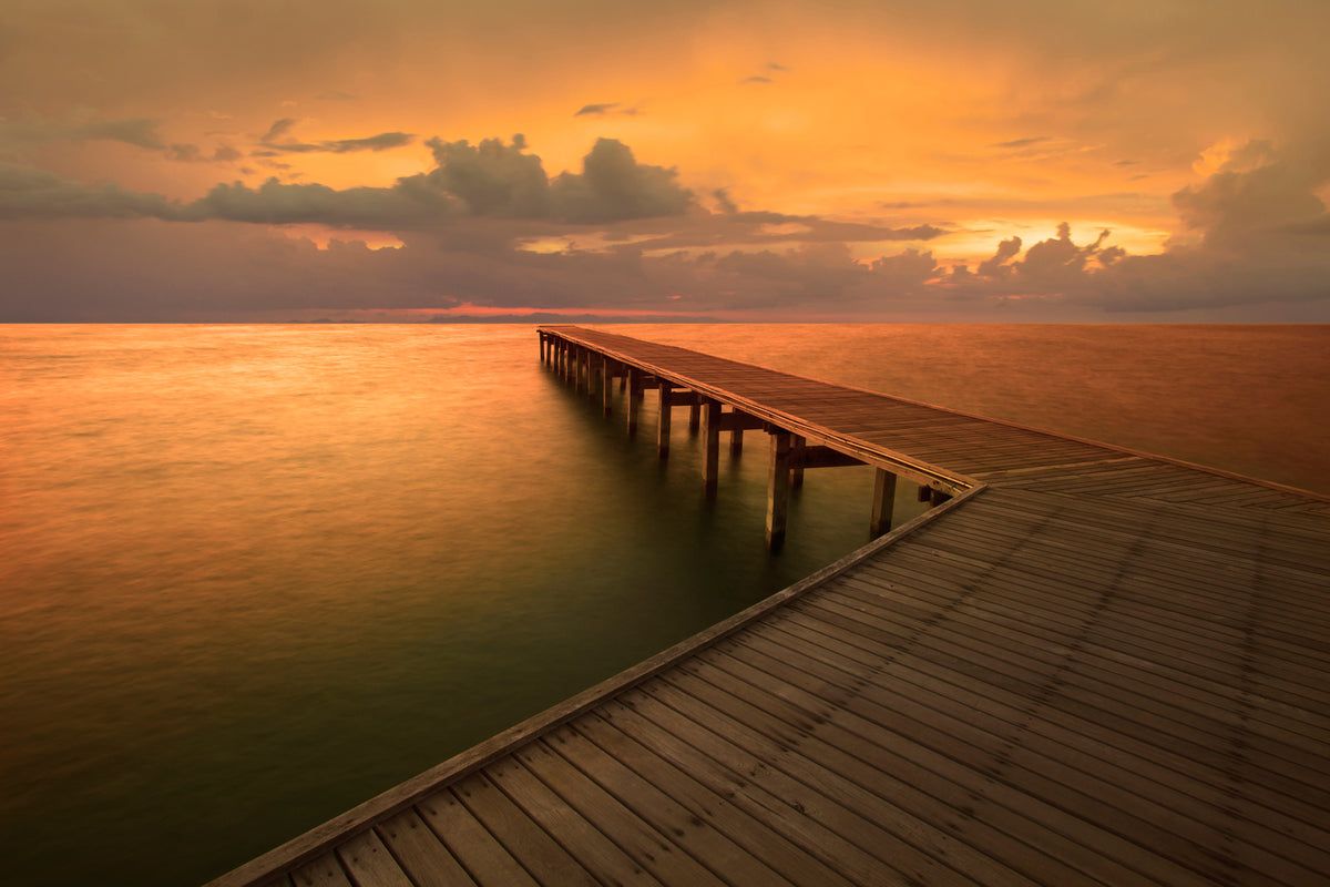 1200x800 Photo Wallpaper The Footbridge By