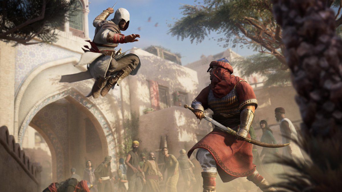 1200x675 These Are The Tenets Of Our Creed. As The Team Close Out An Amazing Year Of Celebrations, Ubisoft Bordeaux Created A New In Game Assassin's Creed Mirage Wallpaper To Pay Special Tribute