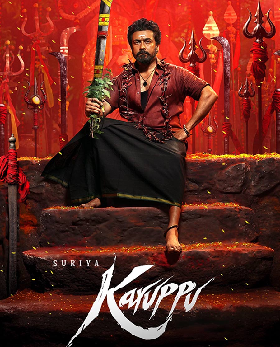 900x1115 Karuppu (2026), Reviews & Showtimes
