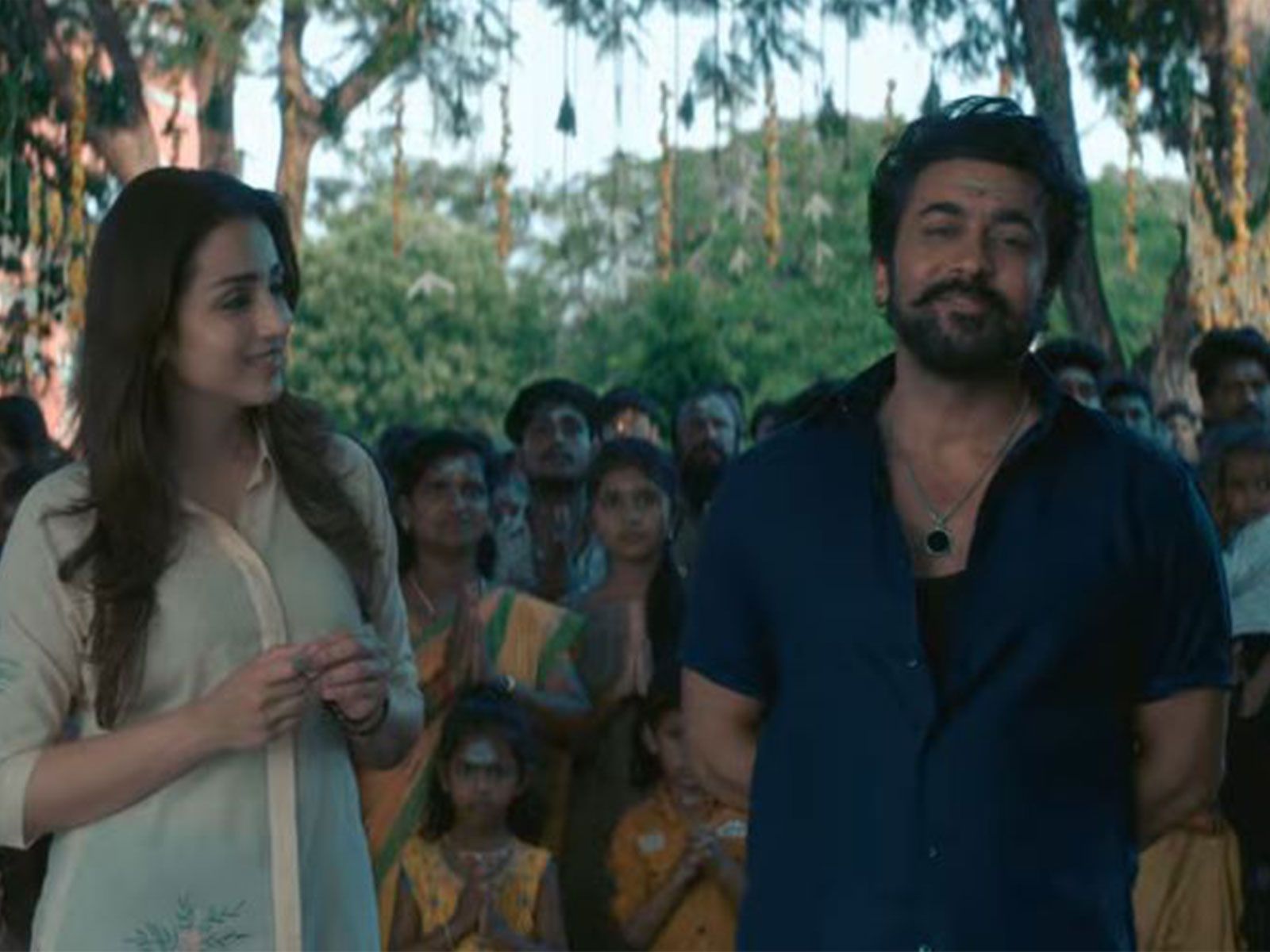1600x1200 Karuppu' trailer out: Suriya wields 'divine power', Trisha Krishnan stuns as lawyer
