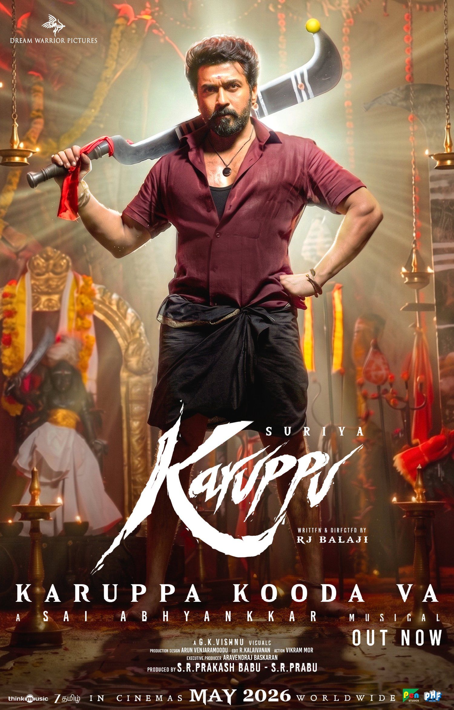 1500x2343 Karuppu Movie Poster & Photo. Karuppu Movie Location Pics. Karuppu Tamil Movie Location Stills
