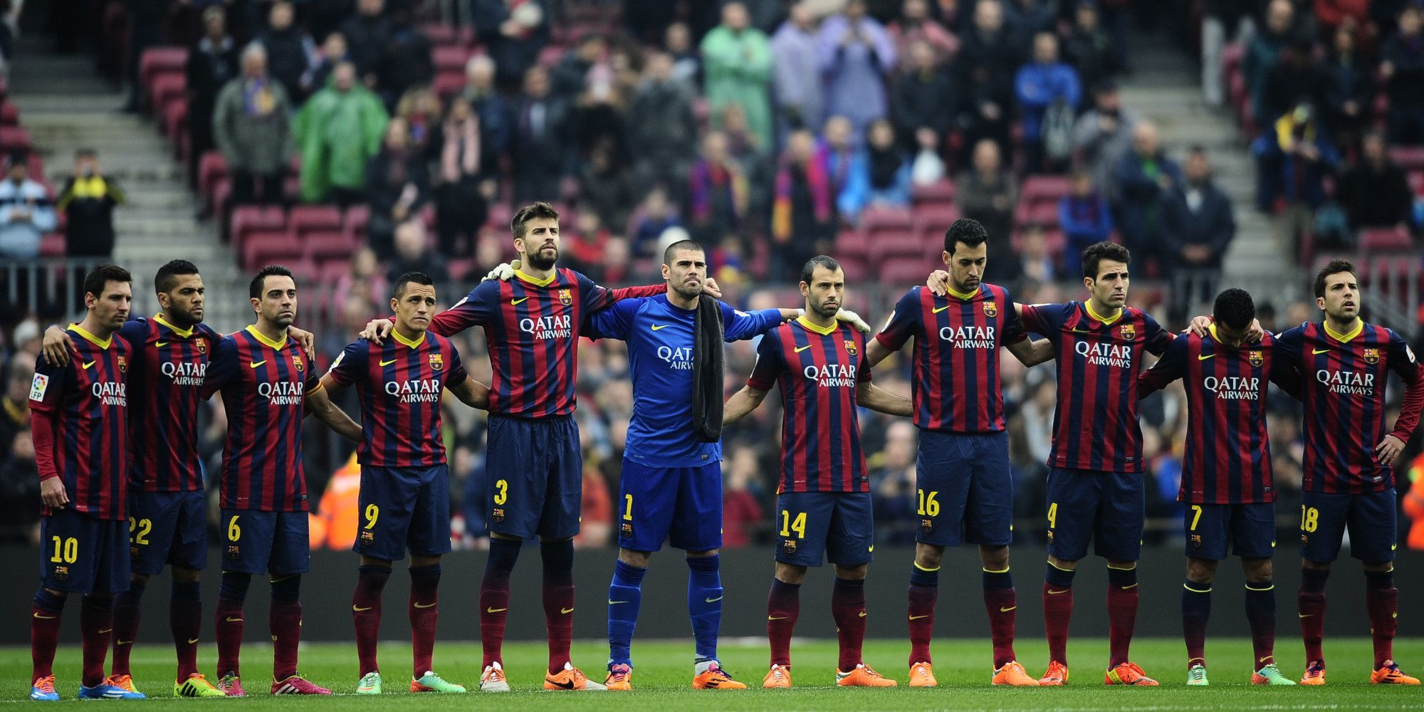 2000x1000 Barca Players Wallpaper