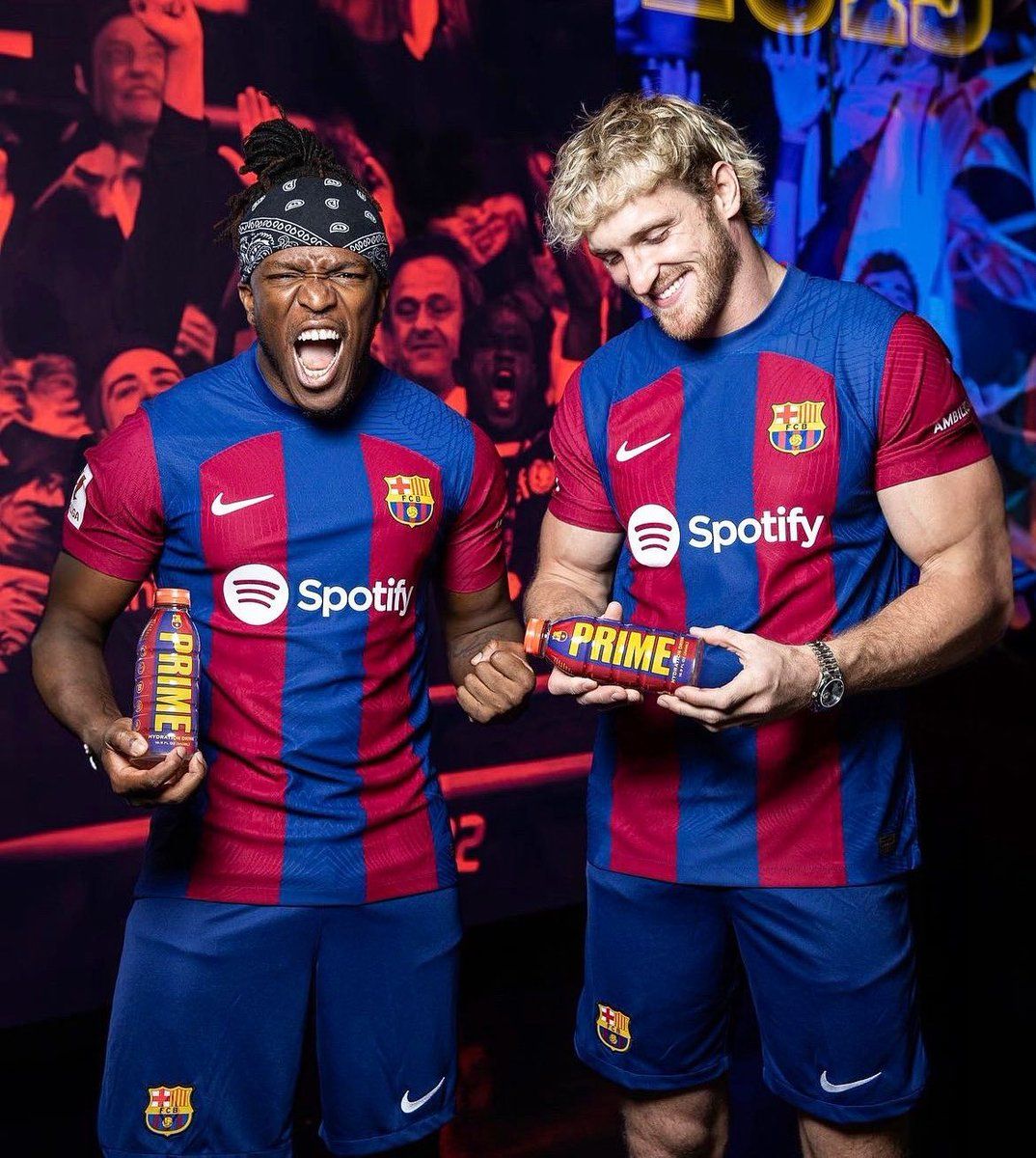 1074x1200 ✅️ Official. PRIME is FC Barcelona's new Official Hydration Partner. This US company's hydration products will be visible during games -in the bench area- and training sessions involving the men's, women's