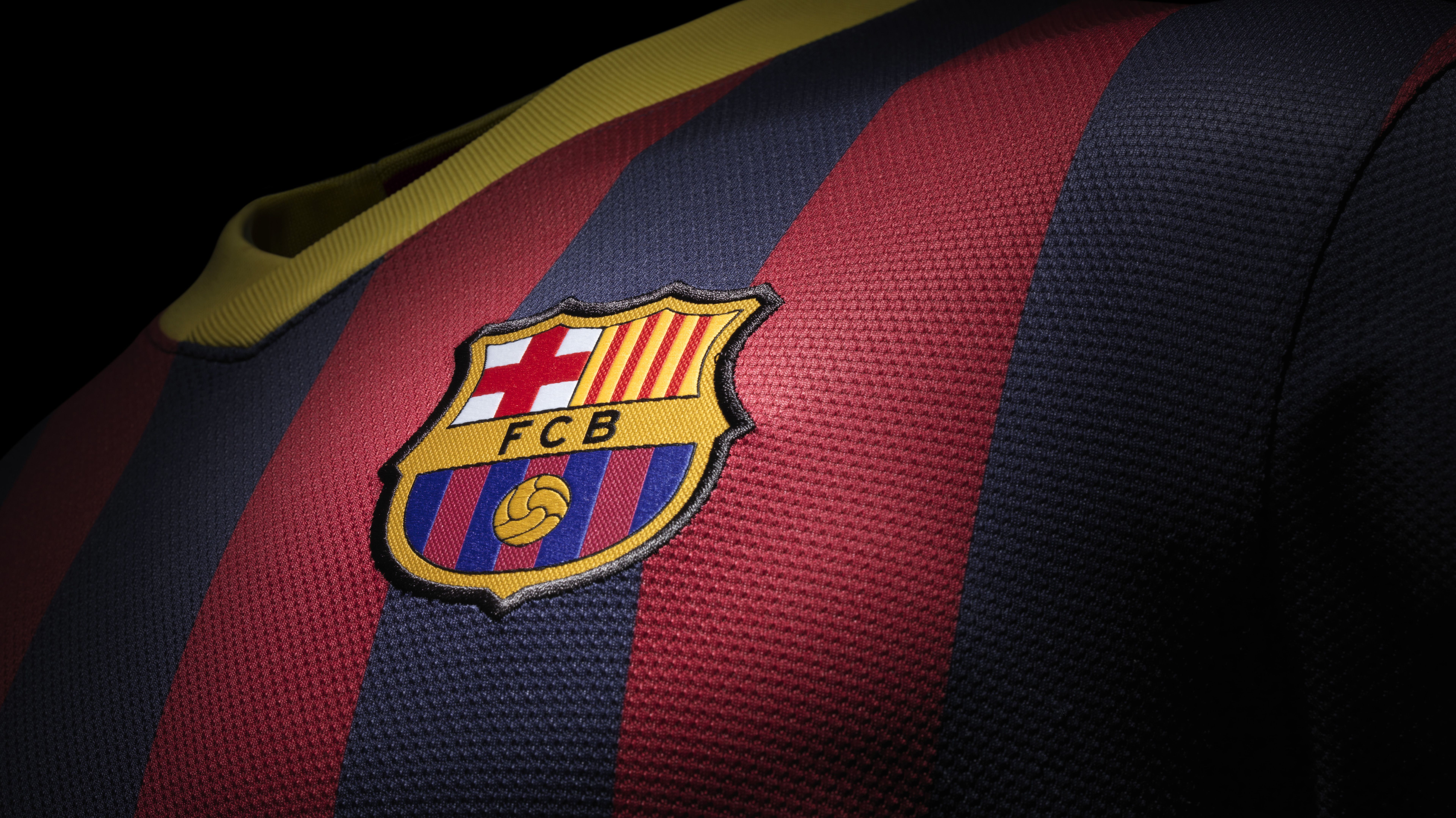 7680x4320 FC Barcelona Wallpaper 4K, Crest, Jersey, Logo, 5K, 8K
