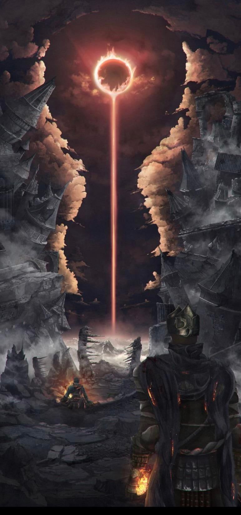 772x1652 Found these cool dark souls 3 ios wallpaper. Felt like I hade to share ;)