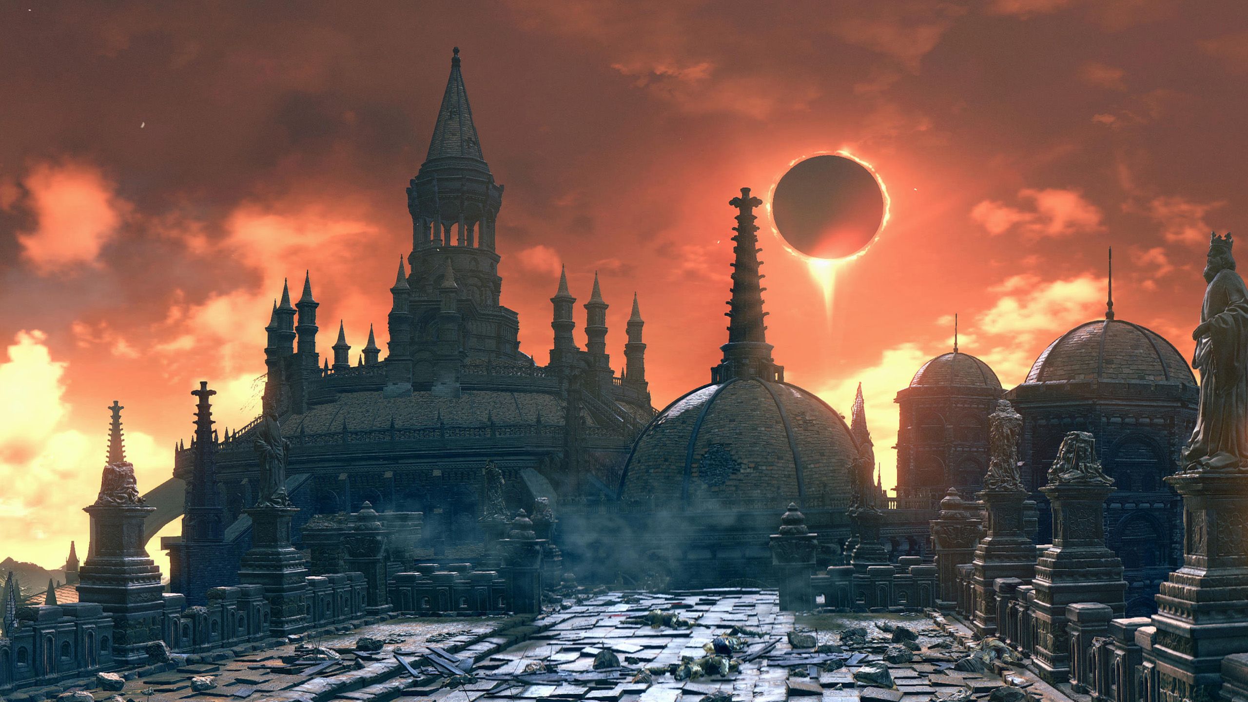 2560x1440 Dark Souls Dark Souls III Eclipse HD Games Wallpaper