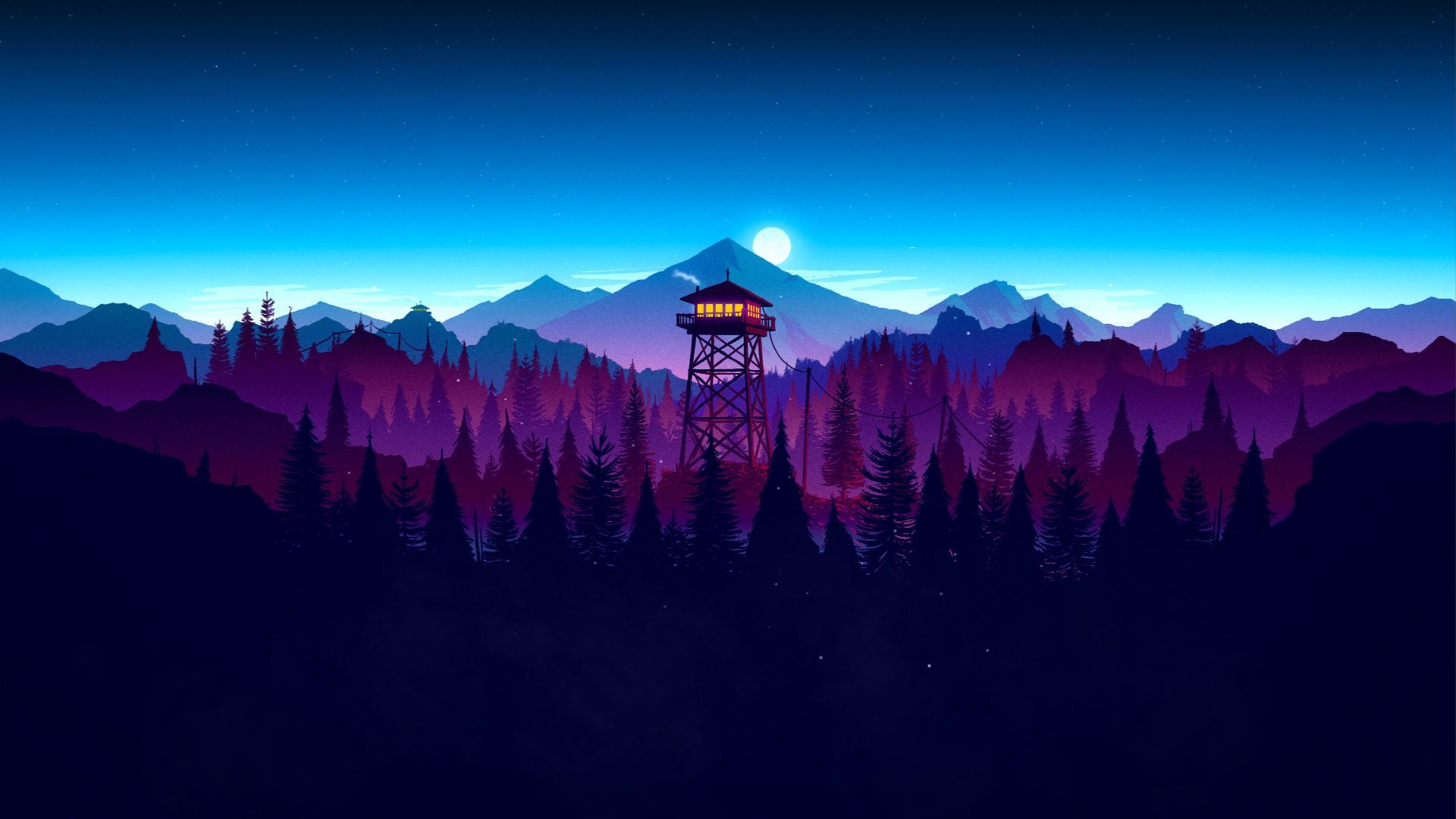 1920x1080 2D Landscape Wallpaper