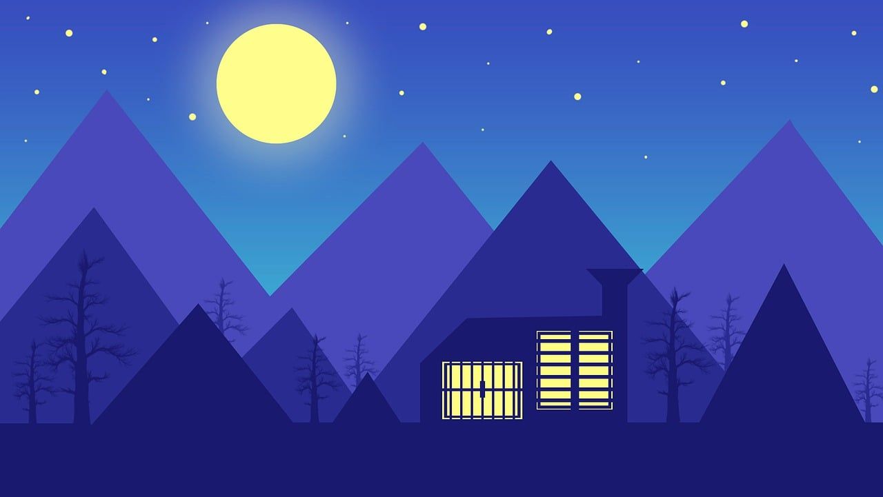 1280x721 Download Nature Mountain 2D. Royalty Free Stock Illustration Image