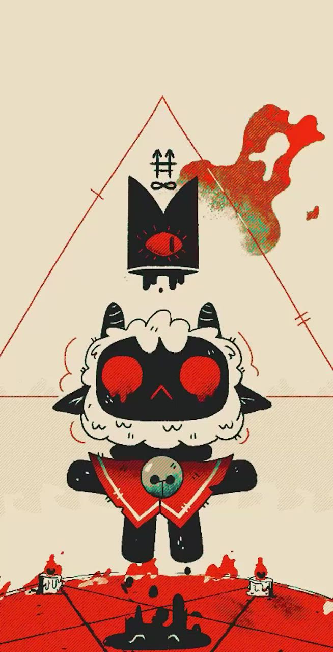 654x1280 CULT OF THE LAMB LIVE WALLPAPER. ✨FOLLOW FOR MORE!✨