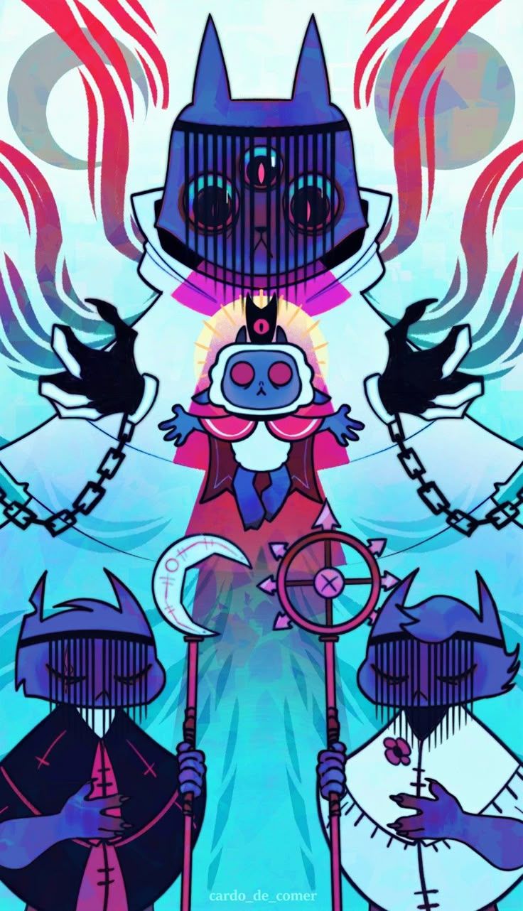 736x1282 Cult of the lamp wallpaper. Cult of the lamb tattoo, Cult of the lamb wallpaper